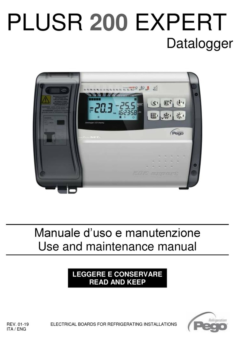 Pego PLUSR 200 EXPERT User manual