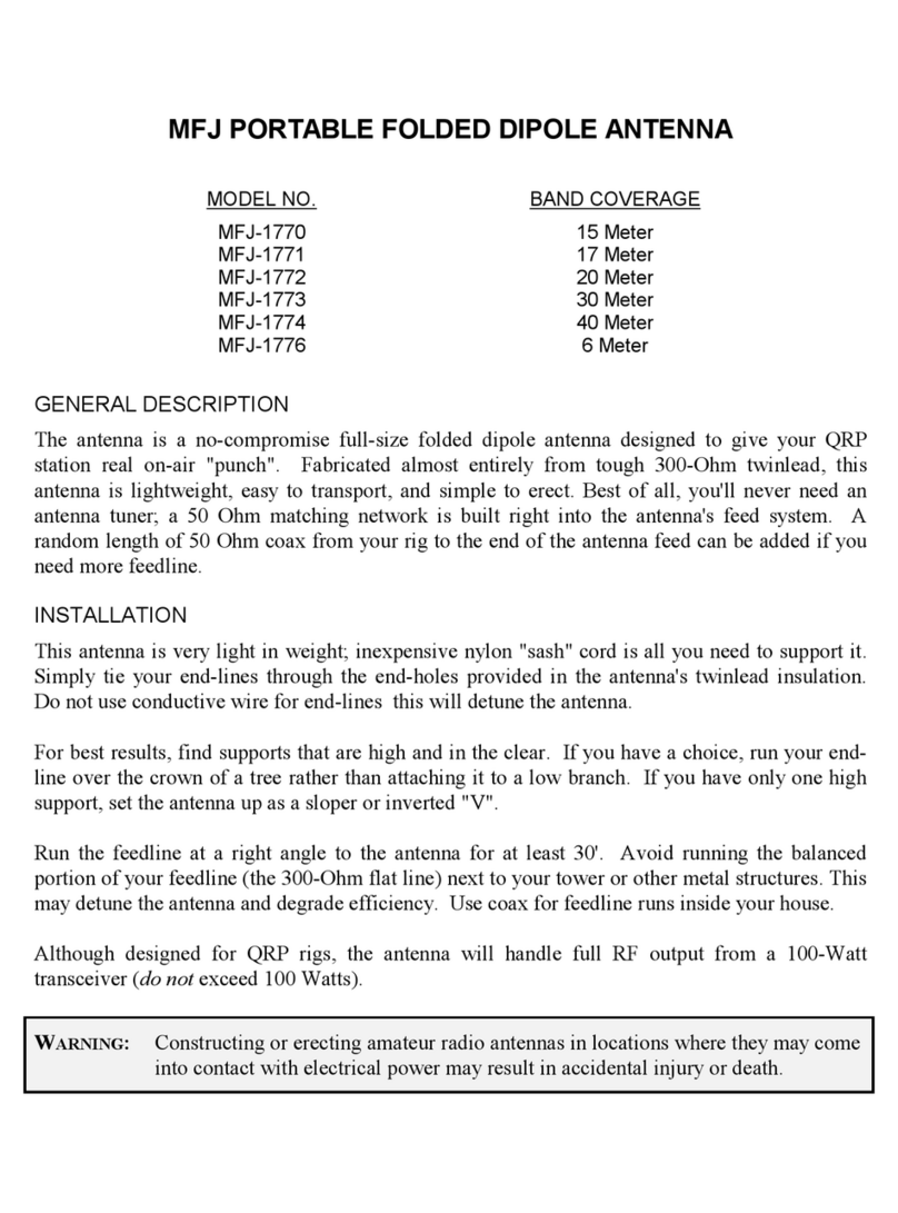 MFJ MFJ-1770 User manual