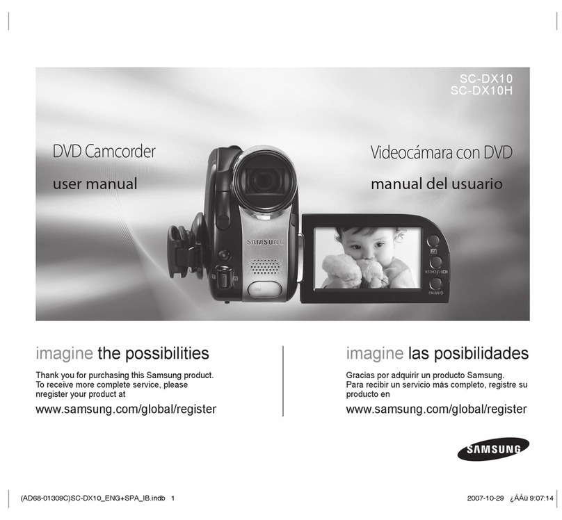 Samsung SC-DX10 User manual