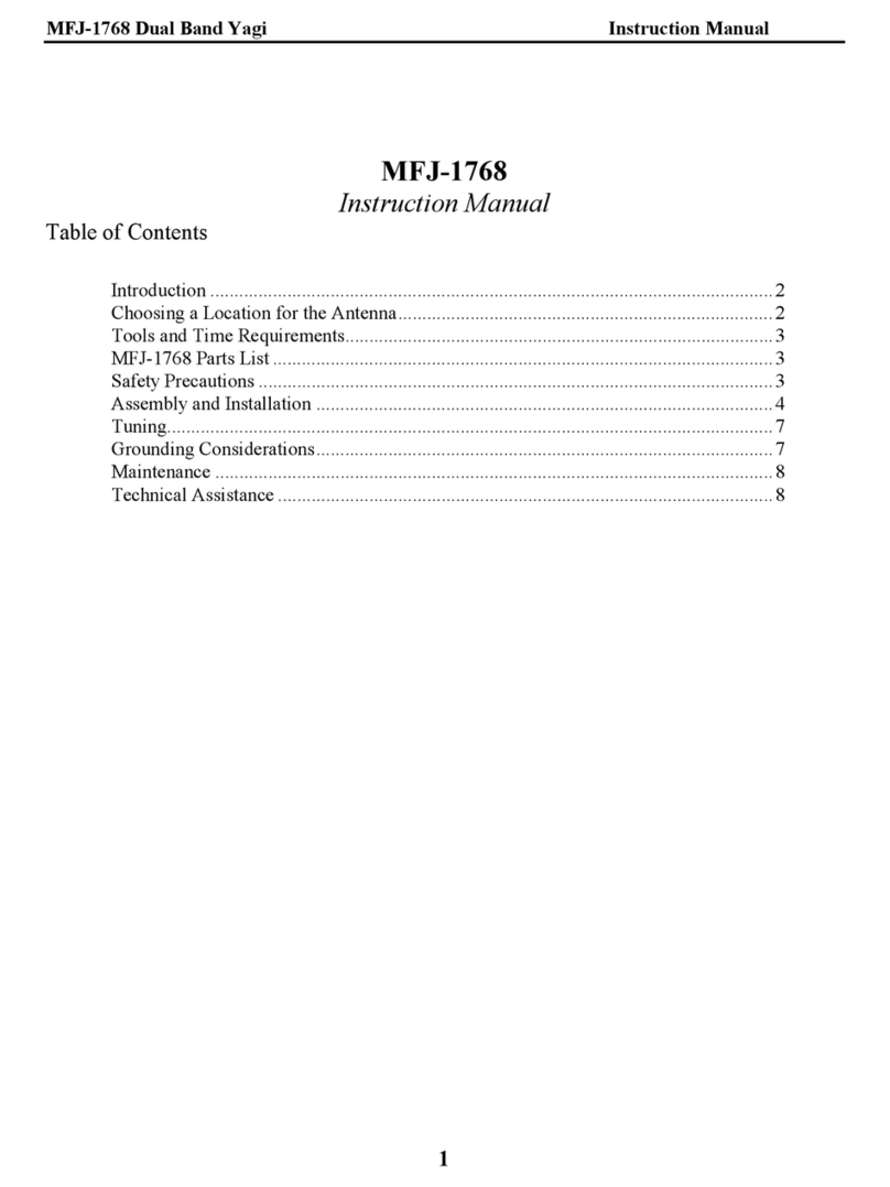 MFJ MFJ-1768 User manual