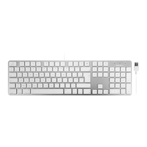 Macally SLIMKEYPRO user guide