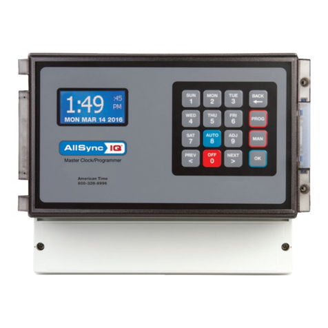 American Time AllSync IQ ASQMSTR-00X8E User manual