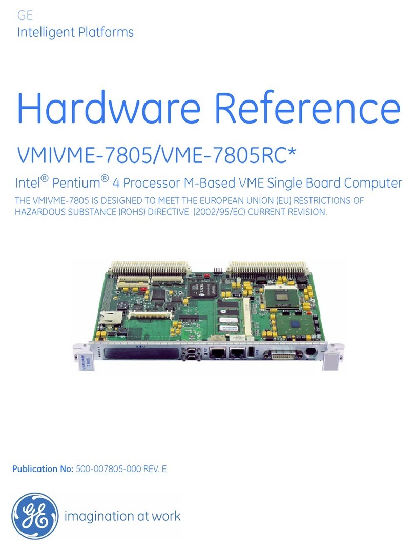 GE VMIVME-7805 Application guide