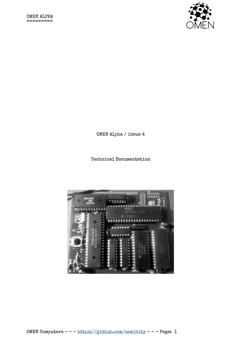 Omen Alpha Technical documentation