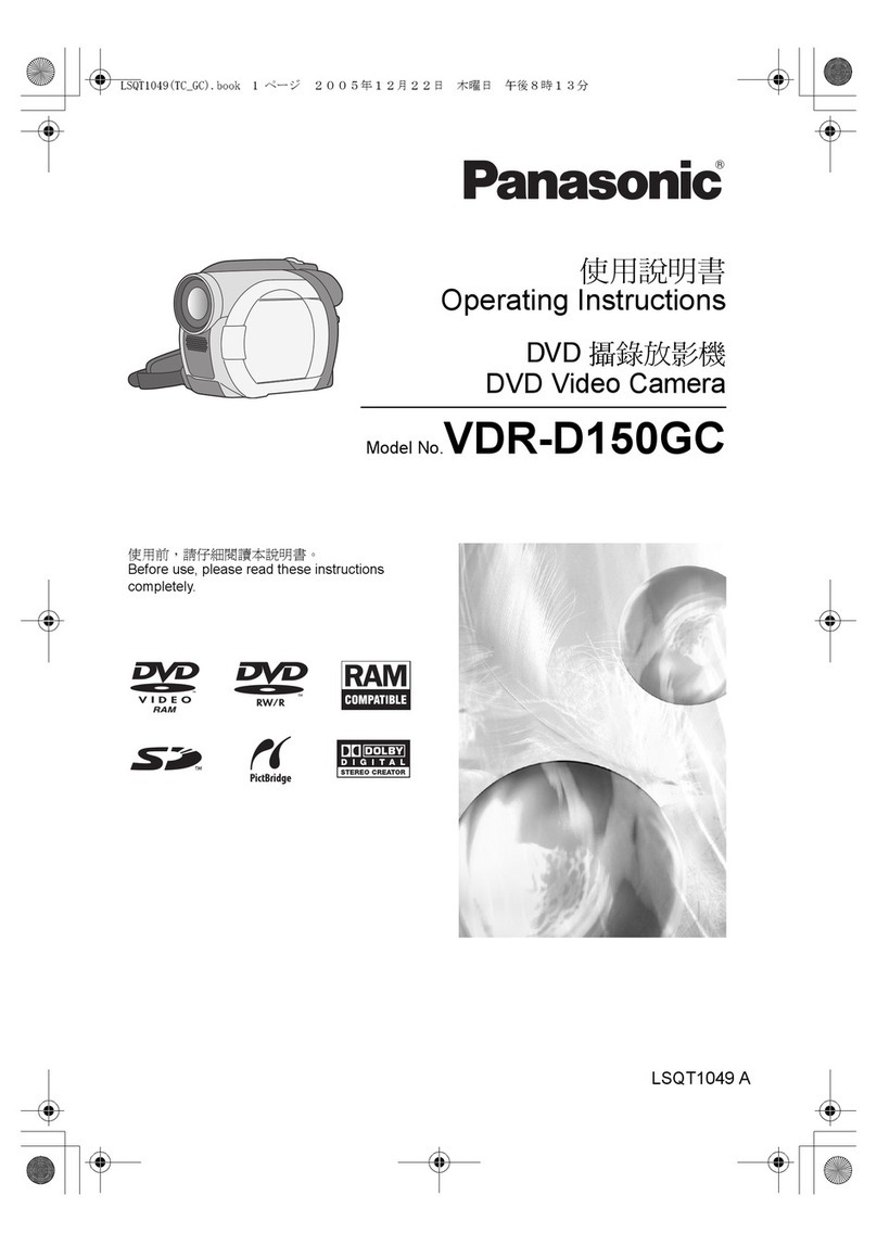 Panasonic VDR-D150GC User manual