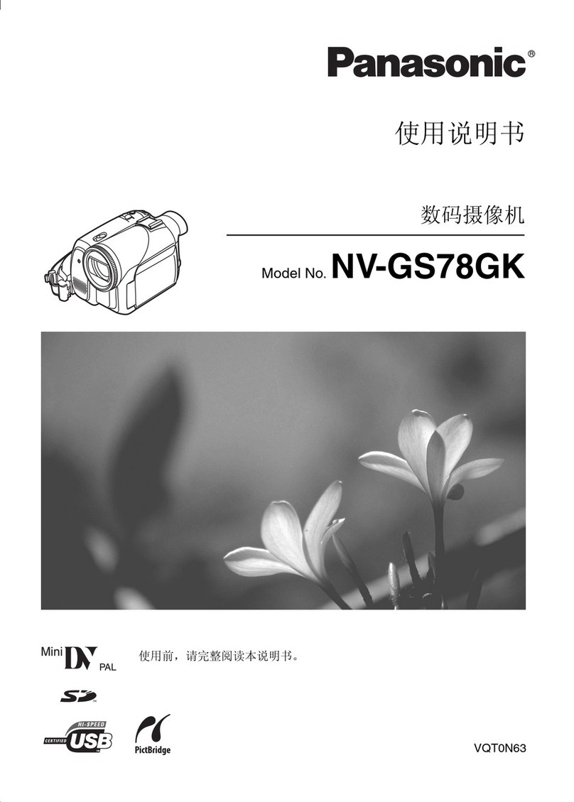 Panasonic NV-GS78GK User manual Panasonic NV-GS78GK User manual
