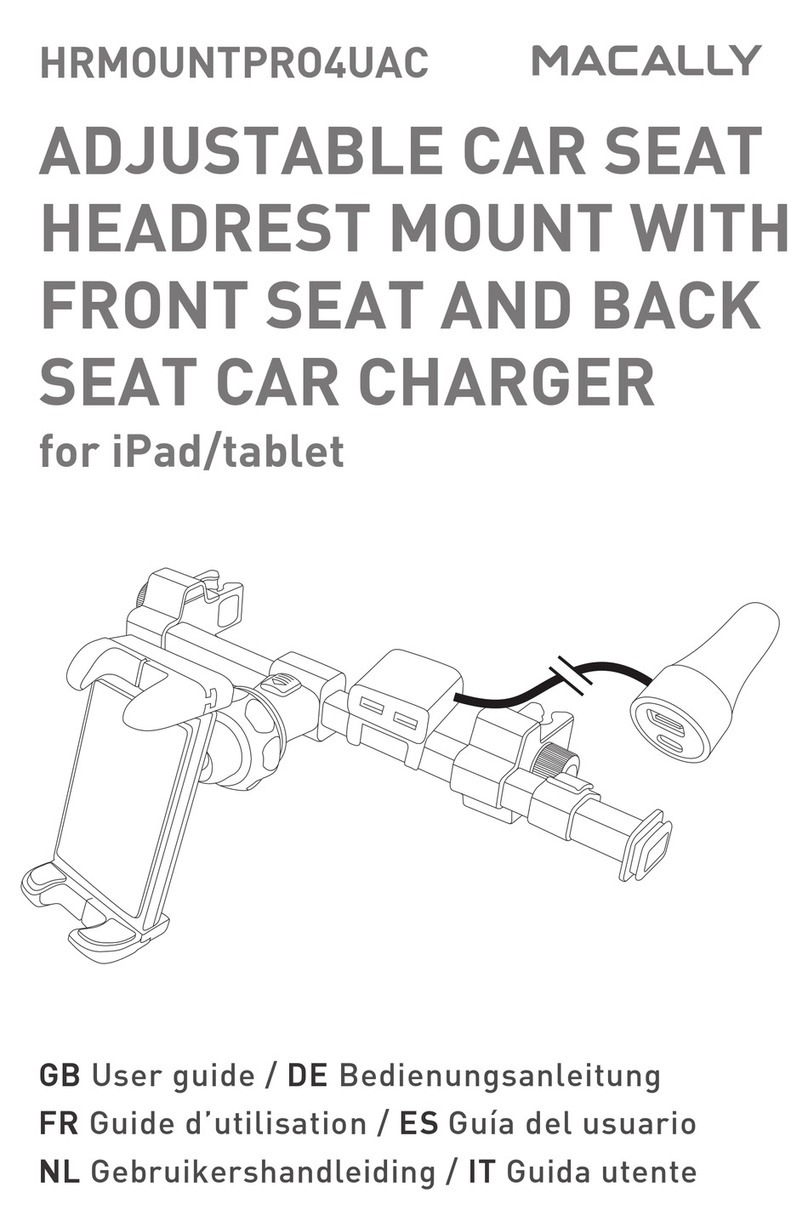 Macally HRMOUNTPRO4UAC User manual Macally HRMOUNTPRO4UAC User manual