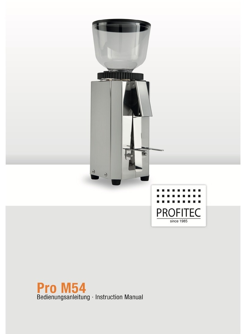 Profitec Pro M54 instruction manual