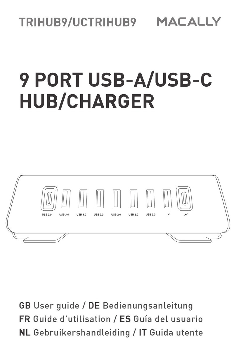 Macally TRIHUB9 user guide