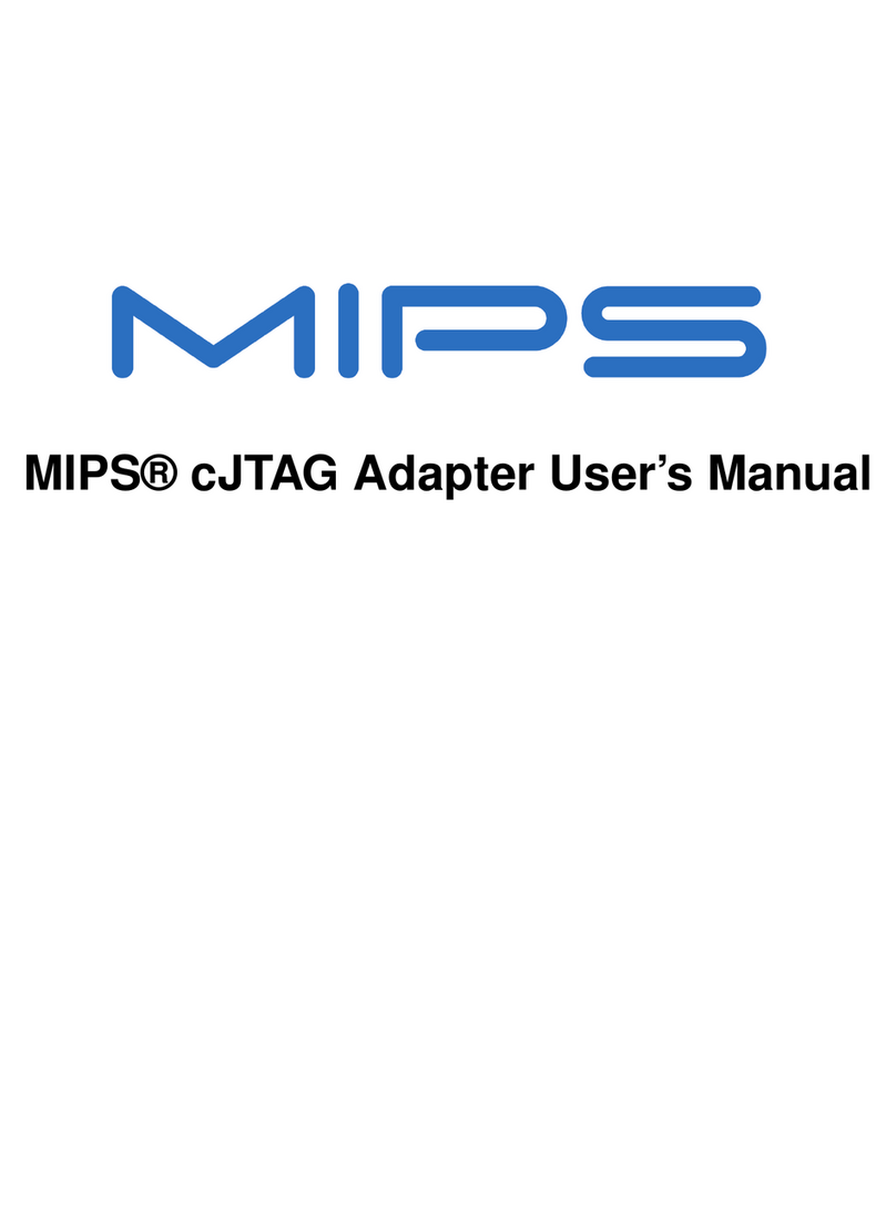MIPS cJTAG user manual