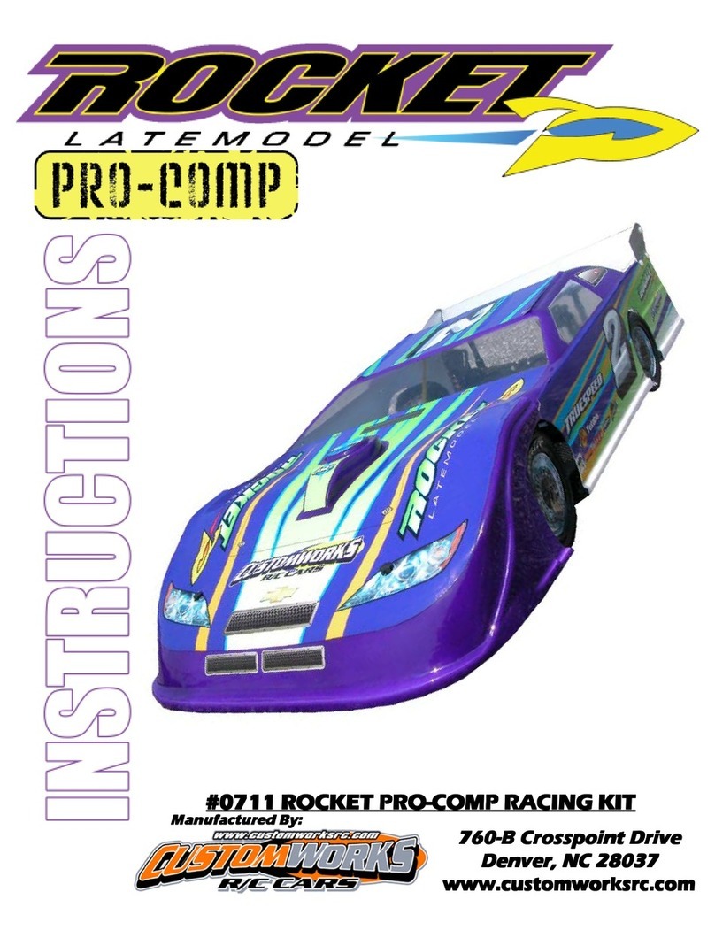 CustomWorks Rocket Pro-Comp User manual