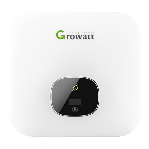 Growatt MIN 2500TL-X Installation & operation manual