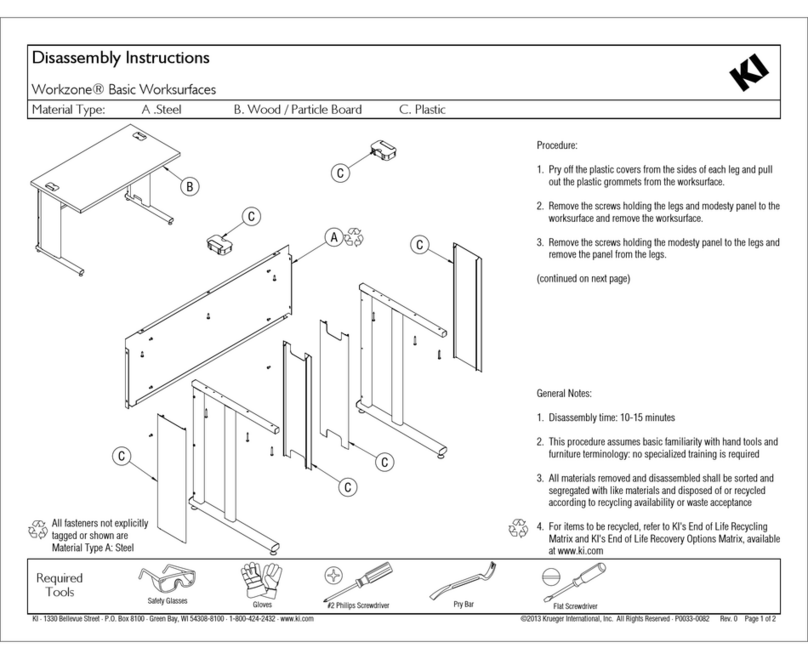 KI WorkZone Series Installation instructions