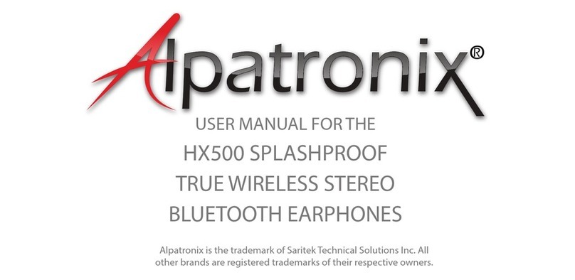 Alpatronix HX500 user manual