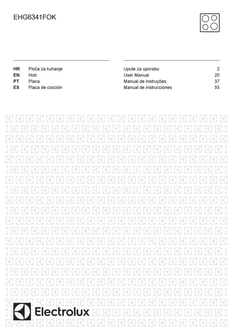Electrolux EHG6341FOK User manual