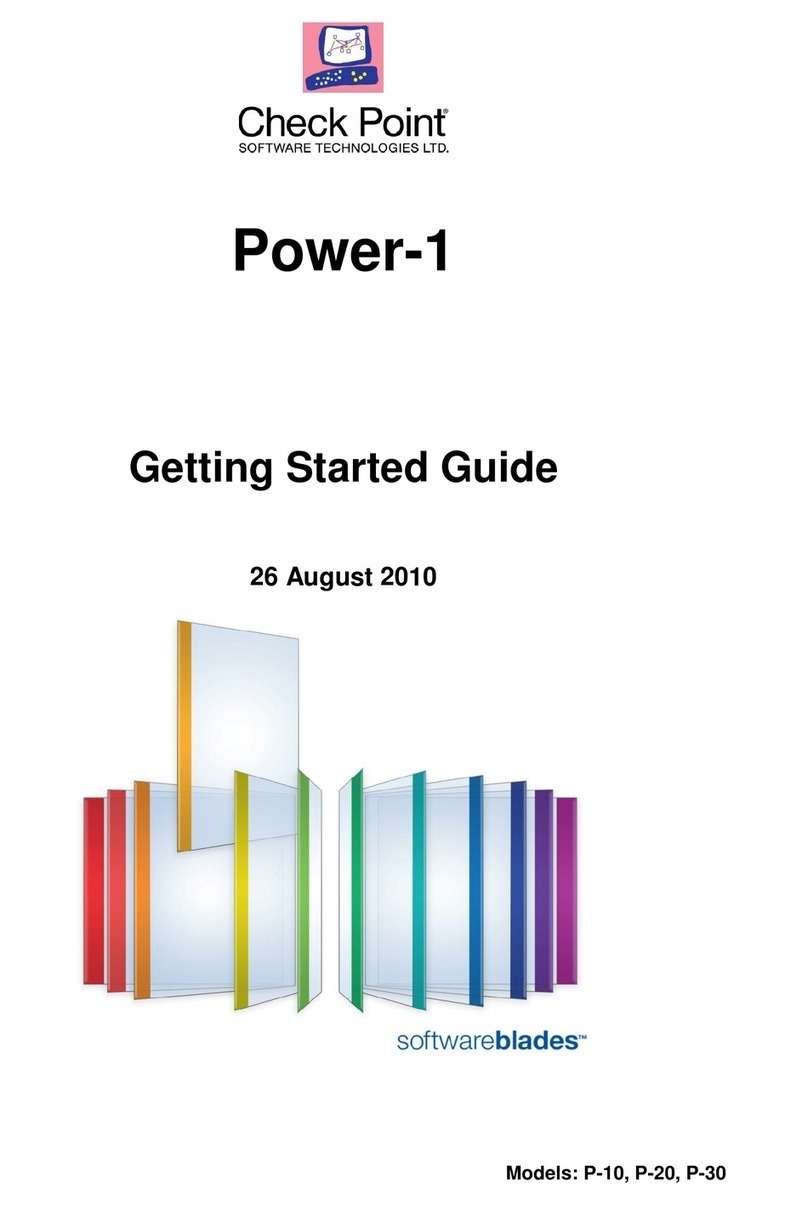Checkpoint Power-1 Getting started guide