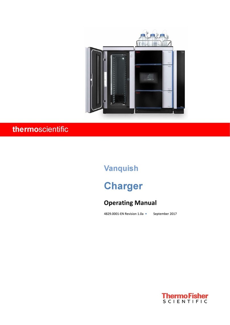 Thermo Scientific Vanquish Charger User manual
