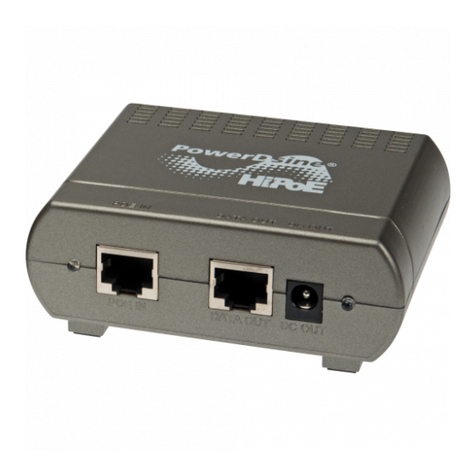 Axis T8121 User manual