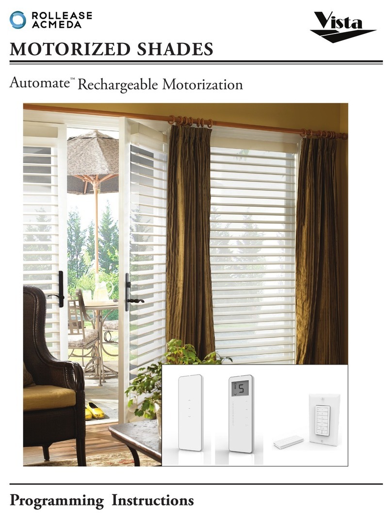 rollease acmeda Automate Rechargeable Motorization Installation manual