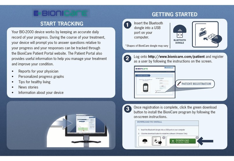 Bionicare BIO-2000 user manual