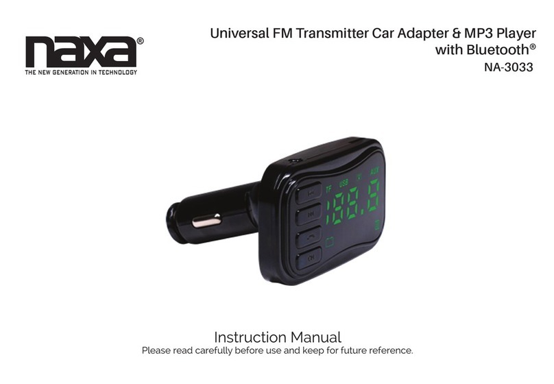 Naxa NA-3033 instruction manual