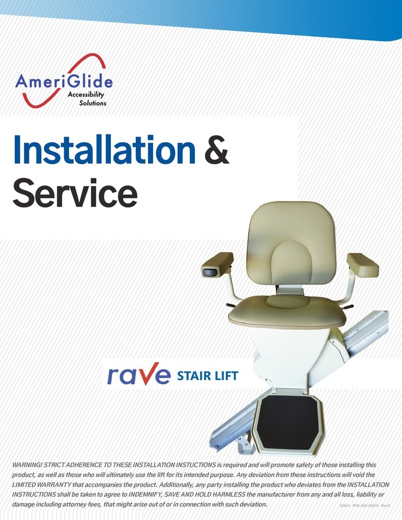 AmeriGlide RAVE Installation service
