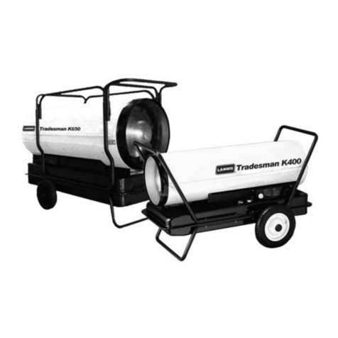 L.B. White CP400AK Manual