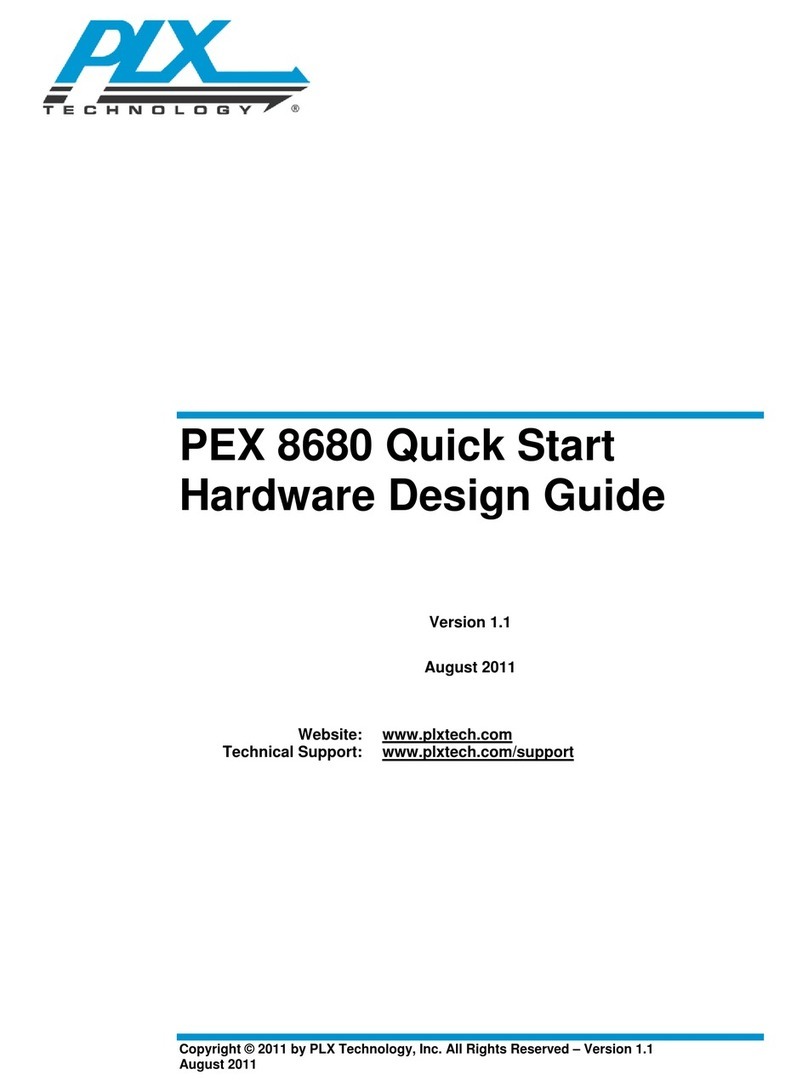 PLX Technology PEX 8680 Hardware Design Guide PLX Technology PEX 8680 Hardware Design Guide