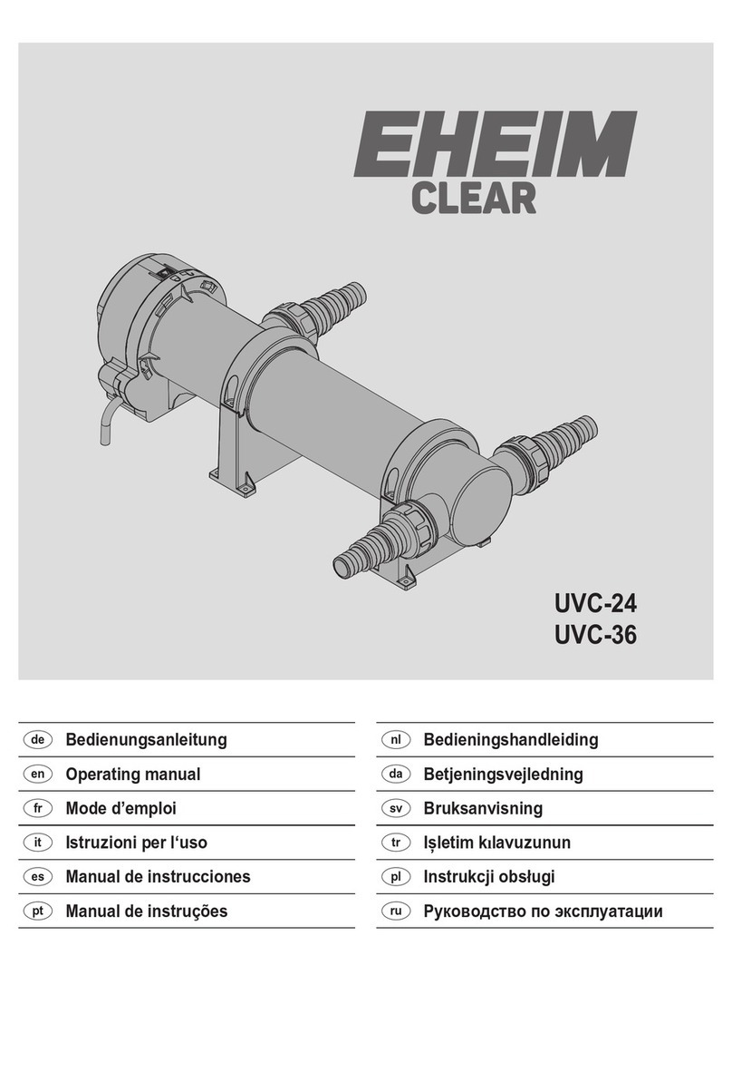 EHEIM CLEAR UVC-24 operating manual