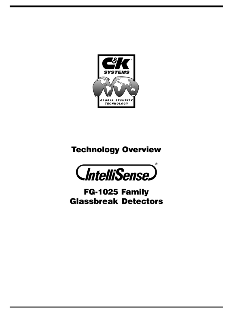 C & K Systems Intellisense FG-1025 Series Technical note