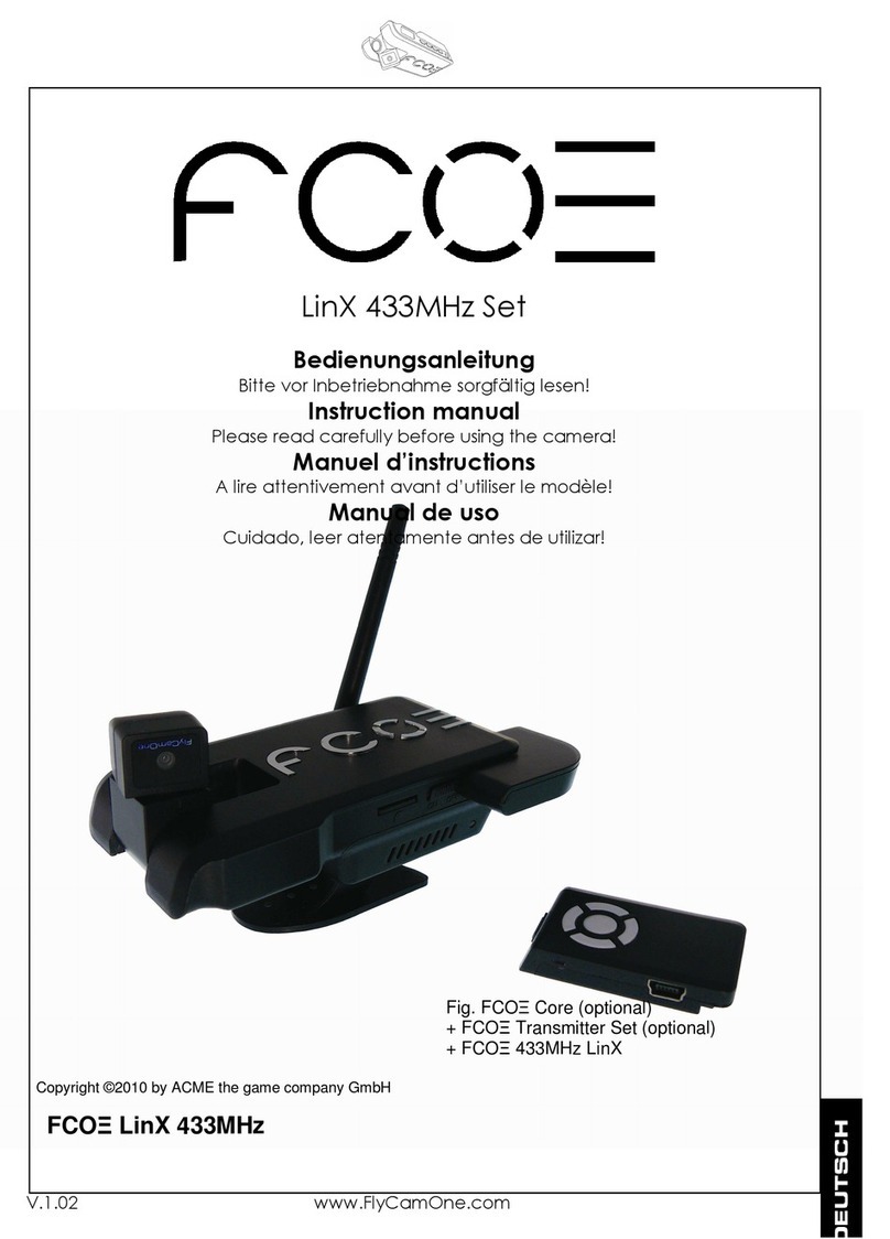 FCO3 LinX 433MHz Set User manual