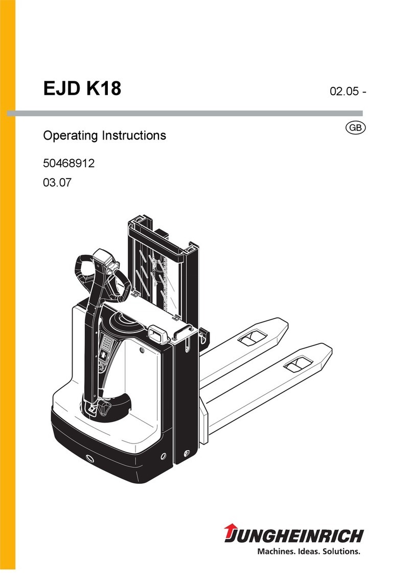 Jungheinrich EJD K18 operating instructions