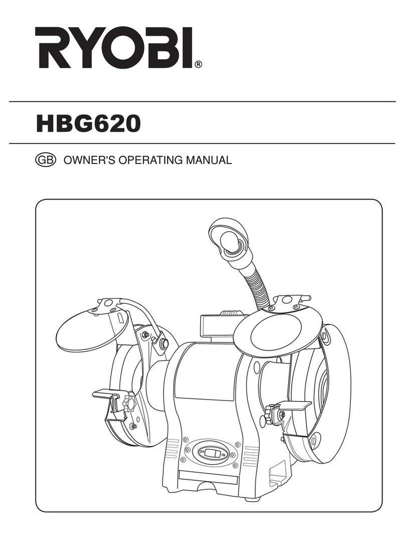 Ryobi HBG620 Owner's operating manual