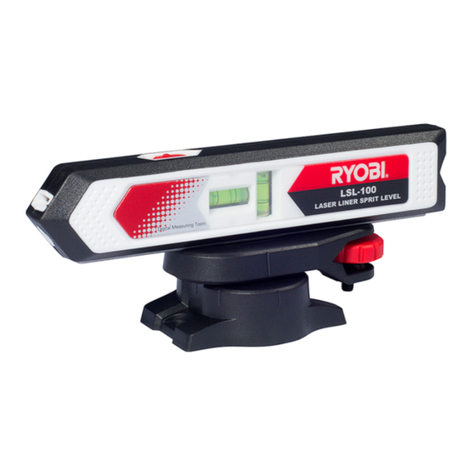 Ryobi LSL-100 Owner's operating manual