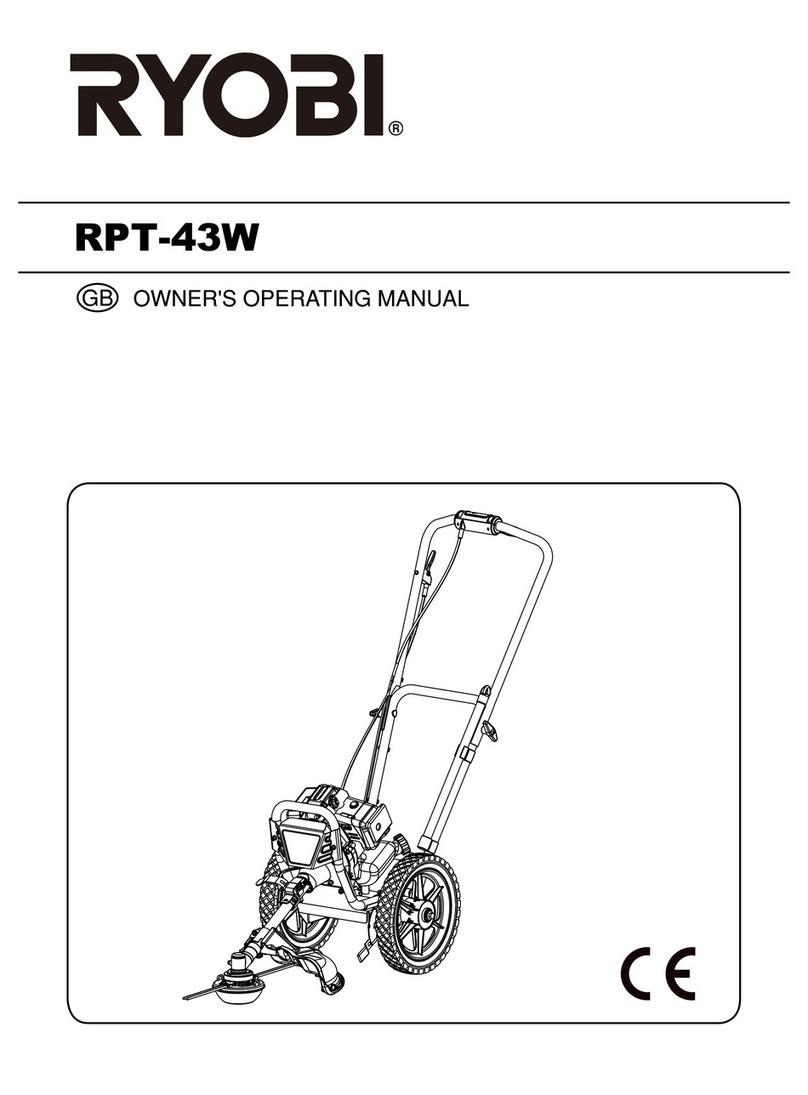 Ryobi RPT-43W Operation manual