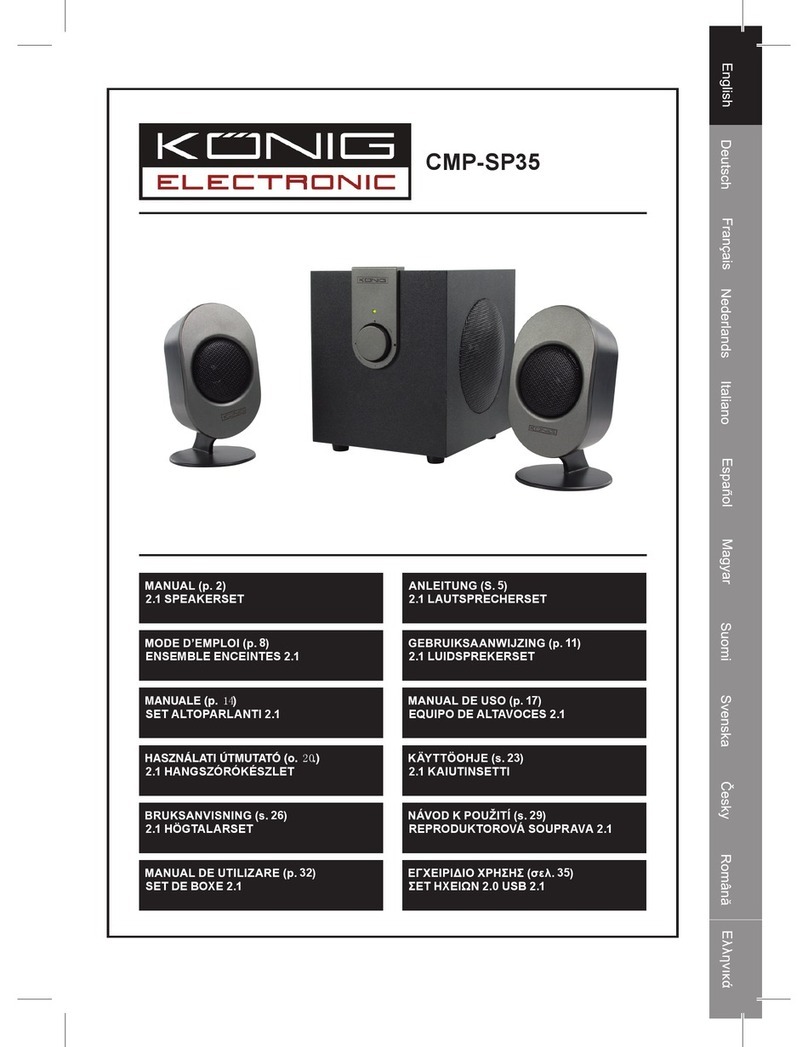 Konig CMP-SP35 User manual