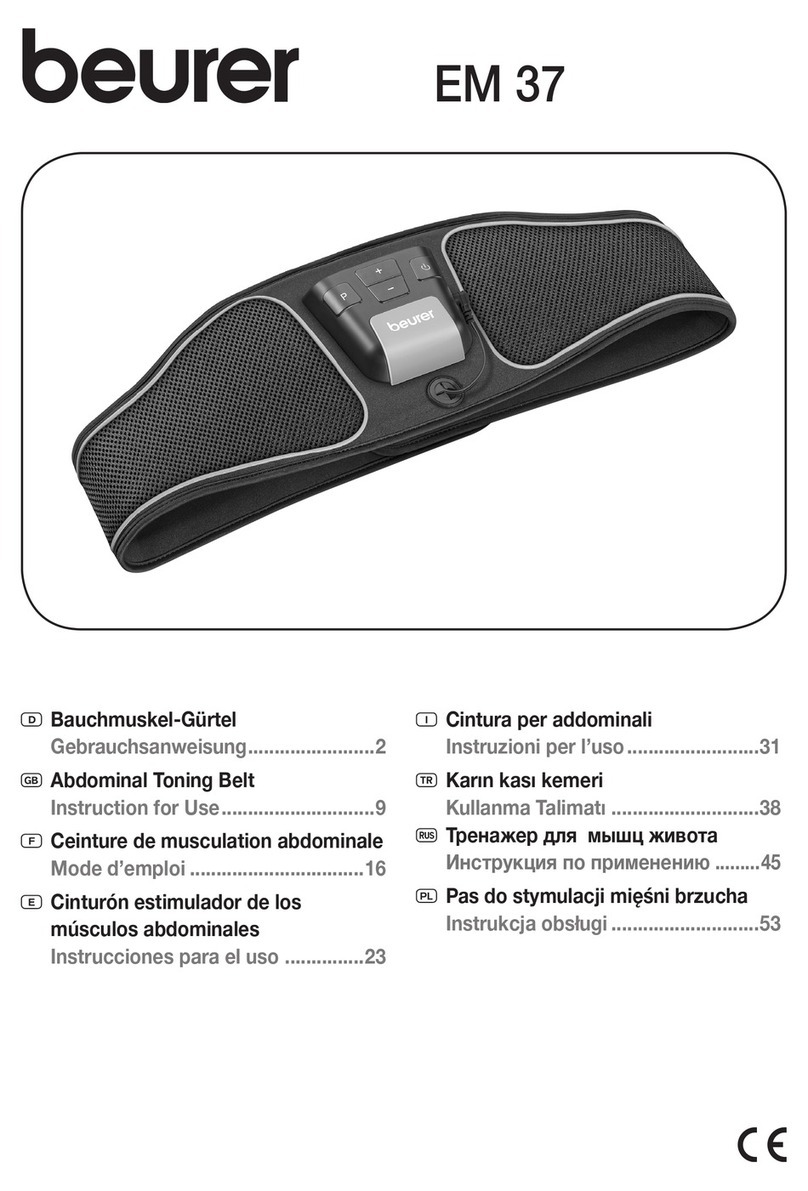 Beurer EM 37 Instructions for use