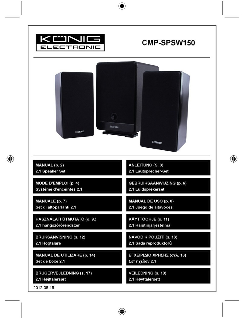 Konig CMP-SPSW150 manual