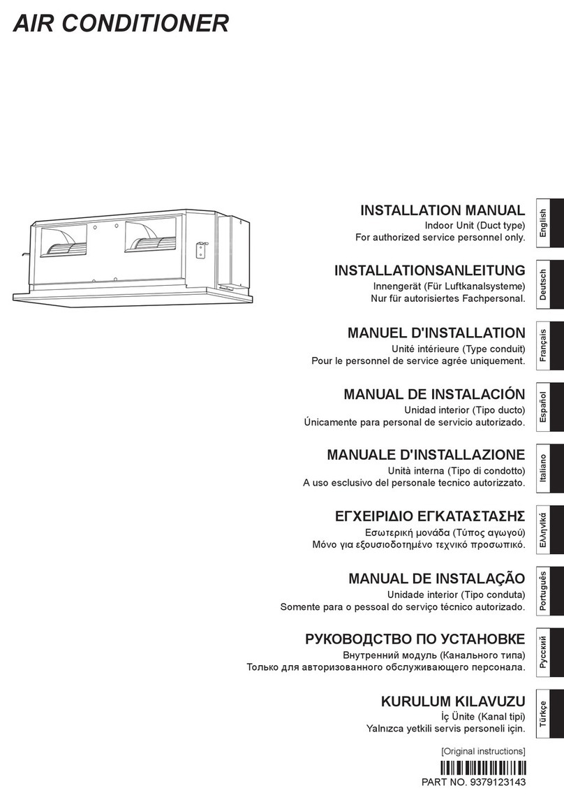 Fujitsu ARYG LHTA 1ph User manual