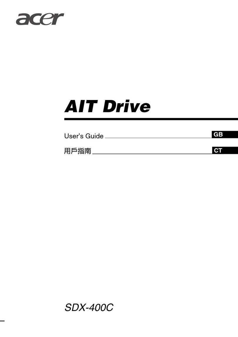 Acer SDX-400C User manual