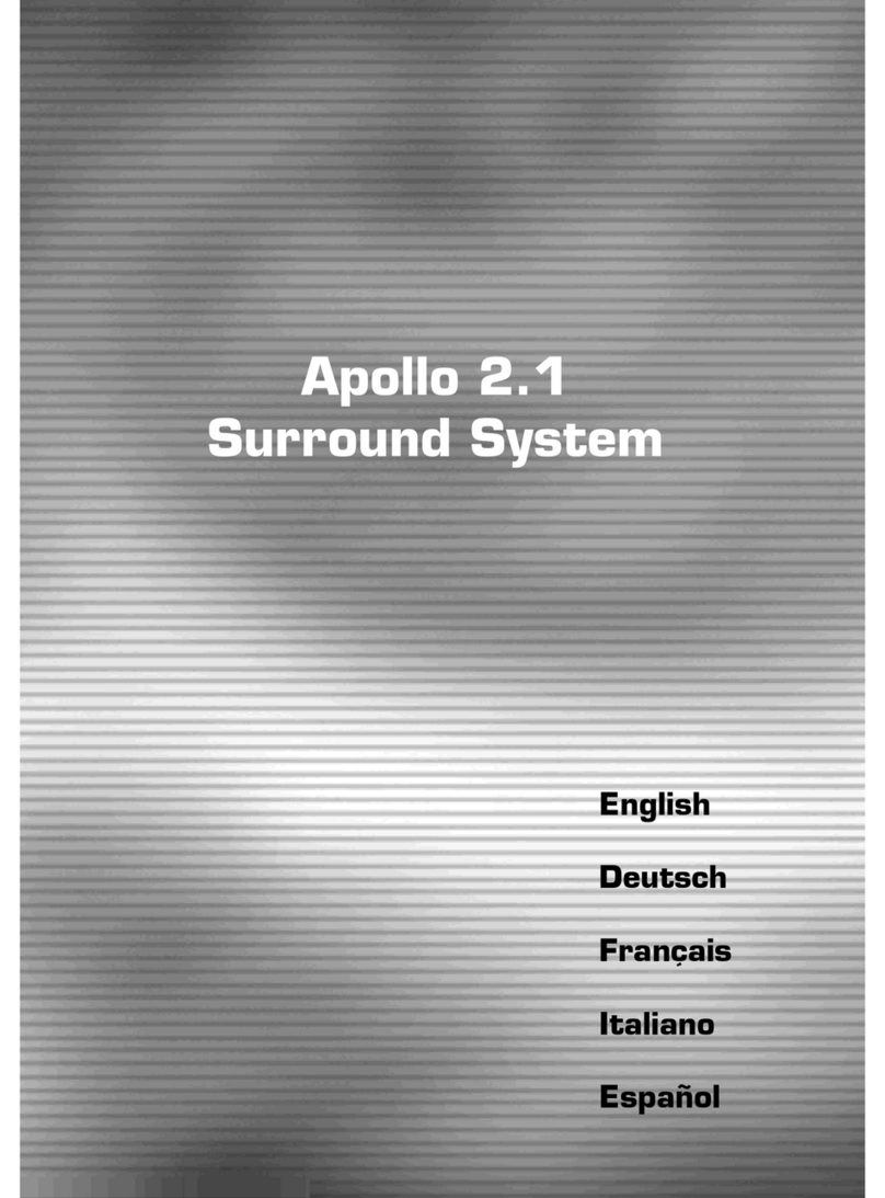 Speed Link Apollo 2.1 SL-8210 user manual
