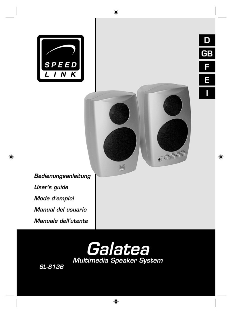Speed Link Galatea SL-8136 User manual
