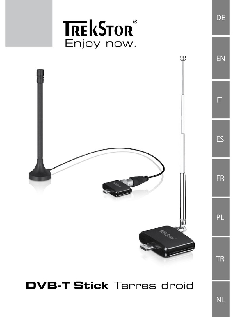TrekStor DVB-T Stick Terres droid user manual