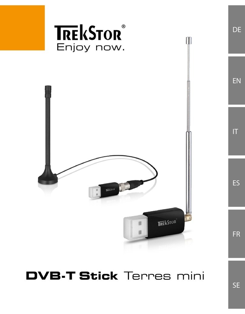 TrekStor DVB-T Stick Terres Mini User manual