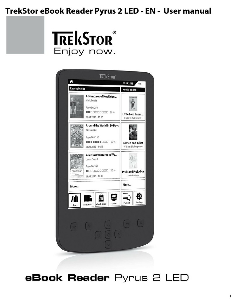 TrekStor Pyrus 2 LED User manual