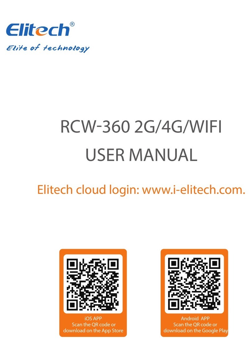 Elitech RCW-360 2G user manual