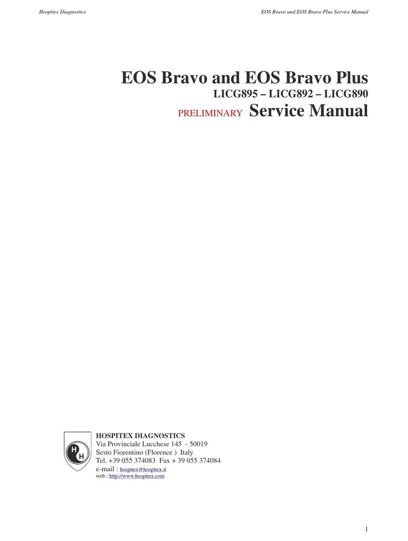 Hospitex LICG892 Service manual