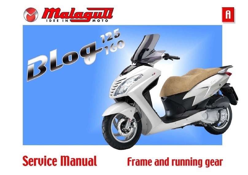 Malaguti Blog 126 User manual Malaguti Blog 126 User manual