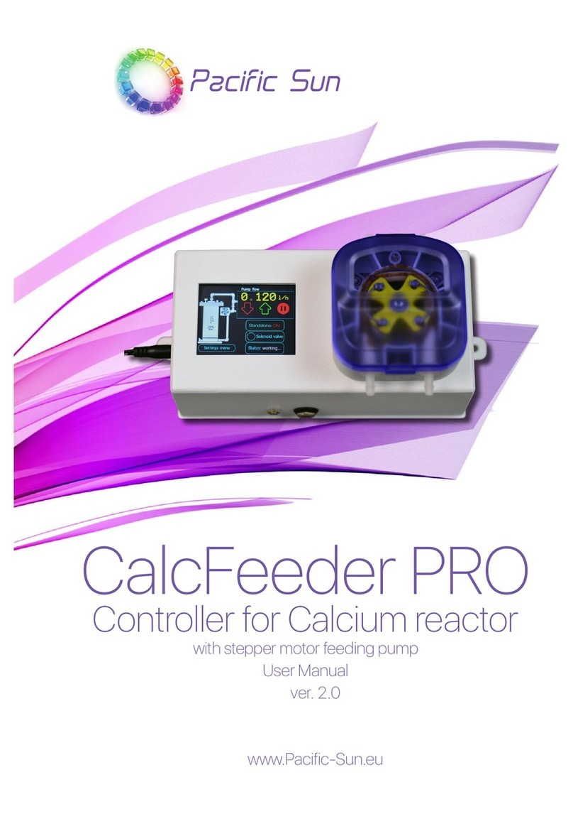 Pacific Sun CalcFeeder PRO user manual