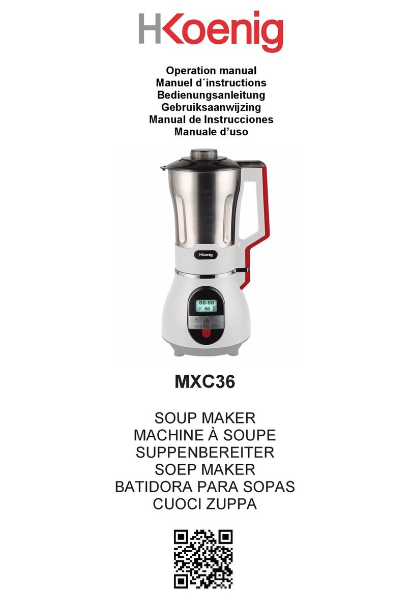 H.Koenig MXC36 Operation manual